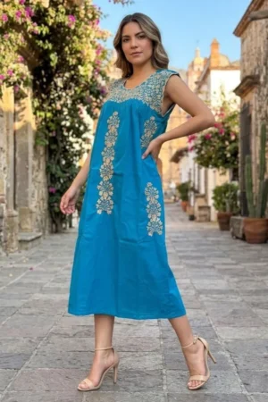 Vestido Cielo De Oaxaca